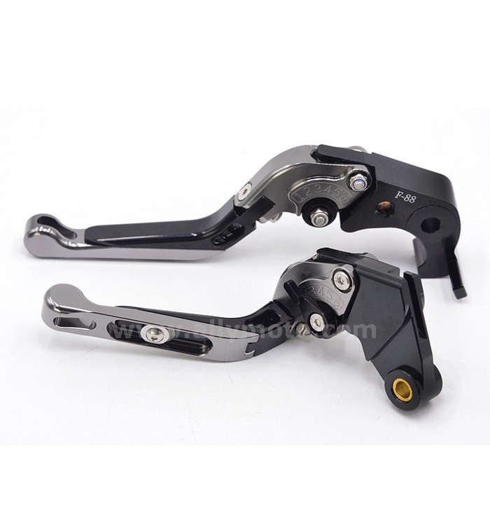 020 New Design Titanium Frenos Motocicleta CNC Folding Motorcycle Brake Clutch Levers For Honda CB1000R CBR1000RR-3